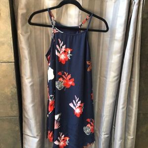 Tropical halter dress never worn